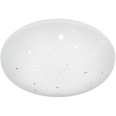 LED Plafondlamp - Badkamerlamp - Trion Acinoa - Spatwaterdicht IP44 - Dimbaar - 21W - Natuurlijk Wit 4000K - Rond - Mat Wit