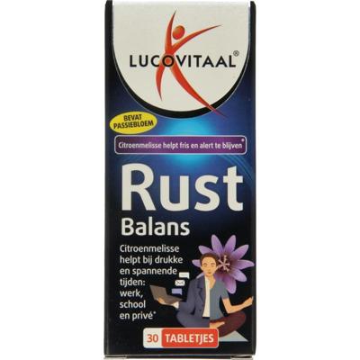 Lucovitaal Rust Balans Tabletten Lucovitaal Rust Balans Tabletten