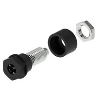 Electro PJP 3230-C-CD1-N Laboratoriumbus Stift-Ø: 4 mm Zwart 1 stuk(s) - thumbnail