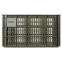 Kunststof Fietskrat Large Groot Moss Green - thumbnail