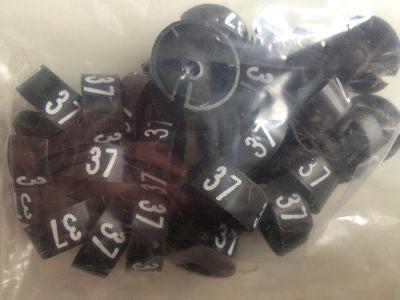 MB zwart/wit 37 voor op kledinghanger