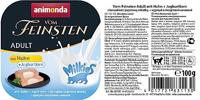 ANIMONDA Vom Feinsten Adult Milkies met Kip en Yoghurtvulling - Natvoer voor Katten - 100g - thumbnail