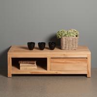 Tower Living Tv-meubel 'Corona' Teak, met 1 lade - thumbnail