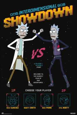 Poster Rick and Morty - Interdimensional Showdown 61x91,5cm Poster Rick and Morty - Interdimensional Showdown 61x91,5cm