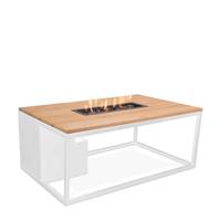 Cosi | Cosiloft 120 | White Frame | Teak Top - thumbnail