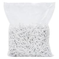 1000 st Golftees 83 mm bamboe wit - thumbnail