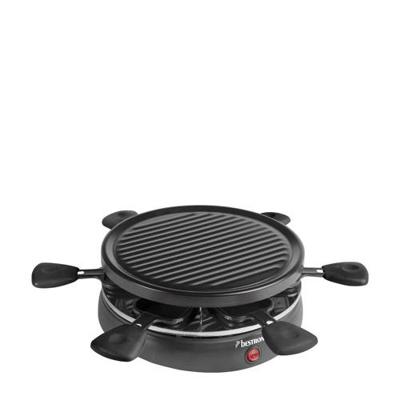 Bestron ARC650 raclette 6 persoon/personen Zwart 800 W