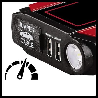 Einhell Snelstartsysteem CE-JS 18 1091531 Starthulpstroom: 300 A 2x USB-contact, Laadtoestandweergave - thumbnail