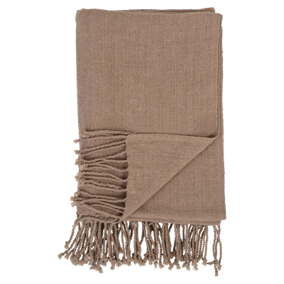 Bloomingville Plaid Bruin Wol