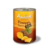 Amaizin Ananasstukjes op sap bio (400 gr) - thumbnail