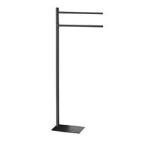 Vrijstaand Handdoekhouder Sapho Trilly Mat Zwart - thumbnail