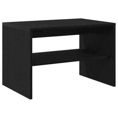 Tv-meubel 60x40x40 cm spaanplaat zwart eikenkleurig