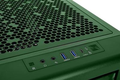 Thermaltake Ceres 350 MX Racing Green Midi-tower PC-behuizing Groen