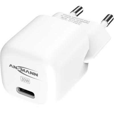 Ansmann Home Charger HC130PD mini USB-oplader 30 W 1x USB-C Wit Binnen Ansmann Home Charger HC130PD mini USB-oplader 30 W 1x USB-C Wit Binnen