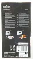 Braun handmixer multimix 3 450W vario 5 senelheden turbo garden deeghaken - thumbnail