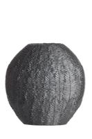 Light & Living Vaas 'Nivica' 40cm hoog, kleur Mat Zwart - thumbnail