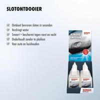 SONAX deurslotontdooier "türschlossenteiser" door de-icer 50 ml plastic bottle - thumbnail
