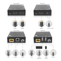 ACT 4K HDMI 2.0 KVM extender set over CAT6A. tot 70 meter - thumbnail