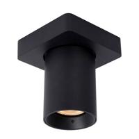 Lucide NIGEL - Plafondspot - LED Dim to warm - GU10 - 1x5W 2200K/3000K - Zwart - thumbnail