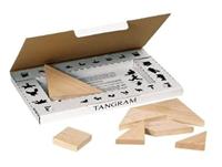 Goki houten tangram, 7dlg. - thumbnail