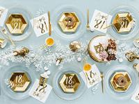 Bordjes 18th Birthday Goud - 6 Stuks - thumbnail