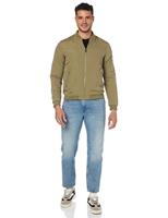 Jack And Jones Groen bomberjack zijzakken en ritslsuiting - thumbnail