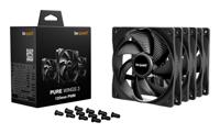 Be Quiet! pure wings 3 case fans (zwart, 3 stuks, 120 x 120 x 25 mm, pwm) - thumbnail