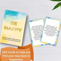 Mindfulness kaarten - Be happy - thumbnail