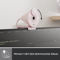 Logitech Brio 300 webcam 2 MP 1920 x 1080 Pixels USB-C Roze - thumbnail