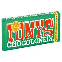 Tony&apos;s Chocolonely chocoladereep, 180g, hazelnoot - thumbnail