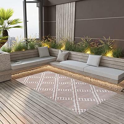 VidaXL Buitenkleed arakil 80x150 cm pp bruin