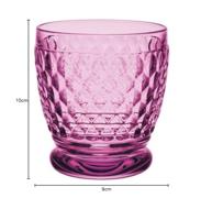 VILLEROY & BOCH - Boston Coloured - Waterbeker Berry 10cm 0,33l - thumbnail