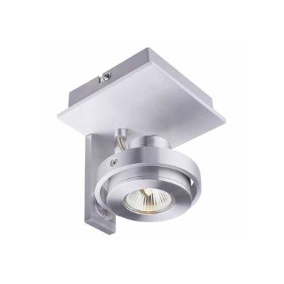 Artdelight 1-lichts opbouwspotMeist grijs - PL MEIST1-B ALU