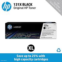HP toner 131X, 2 400 pagina&apos;s, OEM CF210X, zwart - thumbnail
