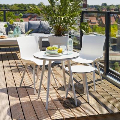 Hartman Outdoor Ronde Bistrotafel 'Sophie' HPL, 66cm, kleur Zwart