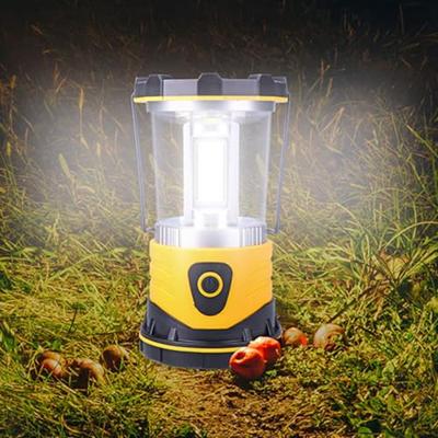 Led-lantaarn EDM 36147 Geel 9 W 1200 Lm Klassiek Voor de camping