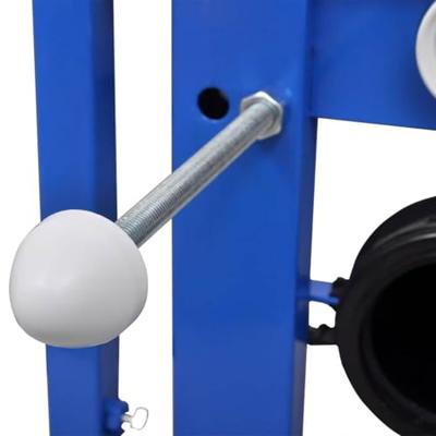 VidaXL Verborgen hoge stortbak 11 l 41x41x(110-125)cm
