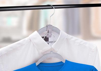 Kleerhangers verbinder fluweel