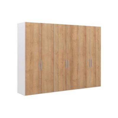 Goossens Kledingkast Easy Storage Ddk, Kledingkast 304 cm breed, 220 cm hoog, 6x draaideur