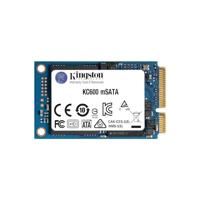 Kingston 512 GB mSATA SSD harde schijf SATA 6 Gb/s Retail SKC600MS/512G - thumbnail