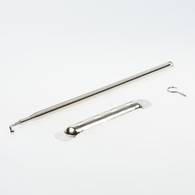 Spiraaltrekveer 12mm lgt320mm st/verz