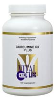 Vital Cell Life Curcumine C3 Plus Vega Capsules - thumbnail