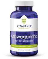 Vitakruid Ashwagandha 5% withanoliden KSM-66® & Bioperine® 60 - thumbnail