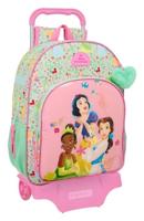 Schoolrugzak Disney Princess Bloom Groen Roze 33 x 42 x 14 cm - thumbnail