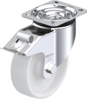 Blickle LK-PO 125KA-1-FI Zwenkwiel met rem Wieldiameter: 125 mm Draagvermogen (max.): 300 kg 1 stuk(s) - thumbnail