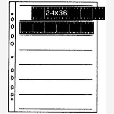 Kaiser 2515 Negatiefbladen 35mm @ 25 7 stroken van 6 negatieven