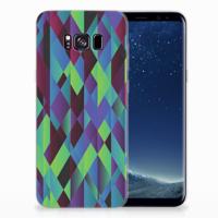 Samsung Galaxy S8 Plus | TPU Hoesje | Abstract Green Blue - thumbnail
