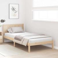 Bedframe Bruin 100 x 200 cm Massief grenenhout - thumbnail