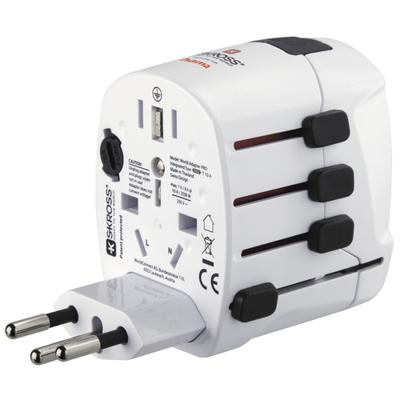 Hama Wereldreisadapter World Travel Pro, 3-polig Wifi adapter Wit Hama Wereldreisadapter World Travel Pro, 3-polig Wifi adapter Wit