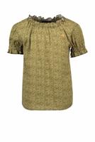 Like Flo Meisjes crepe top - Animal - thumbnail